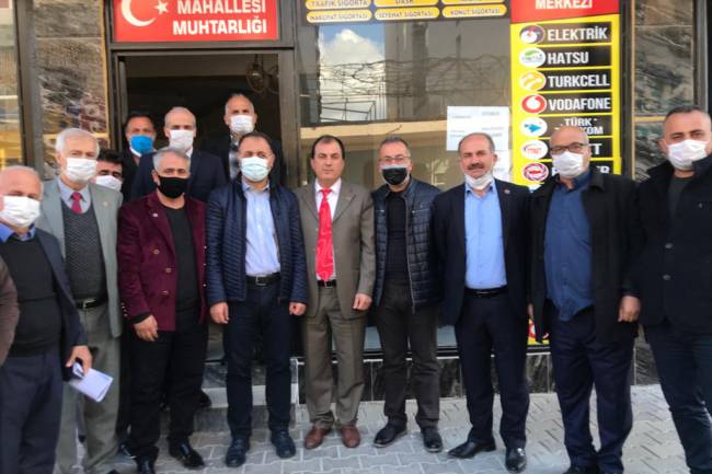 HBB MUHTARLAR İLE TOPLANTILARI SÜRDÜRÜYOR