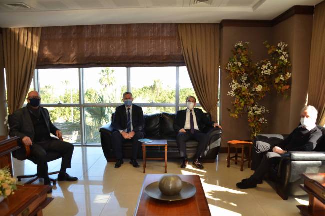 Merkez Bankası İskenderun Şube Müdürü  ALPAR’dan İTSO’ya Nezaket Ziyareti