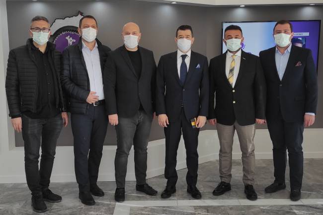 Çetinkaya’dan Afyon’a ziyaret “Afyon, doğal taşta dünya markası”