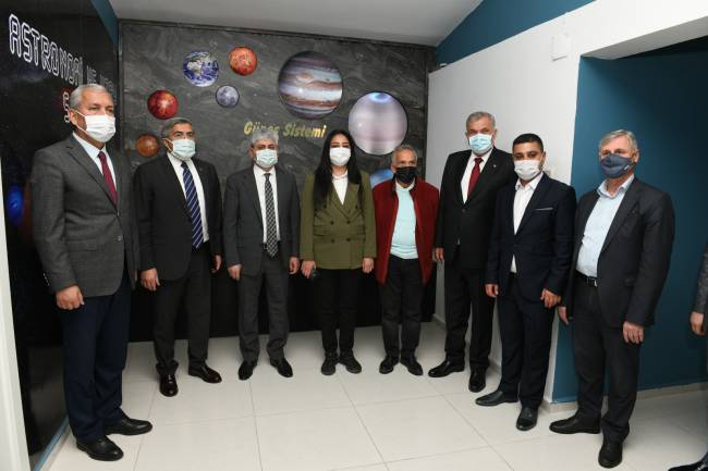 ANTAKYA BELEDİYESİ BİLİM MERKEZİNDE İNCELEMELER