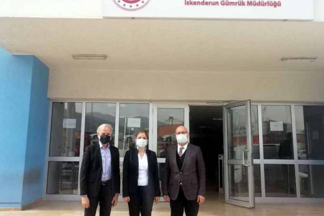 İTSO Başkanı Yılmaz’dan Gümrük Müdürü Özdemir’e Ziyaret