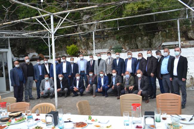 Batıayaz’da bugün muhtarlarla bir araya geldik.