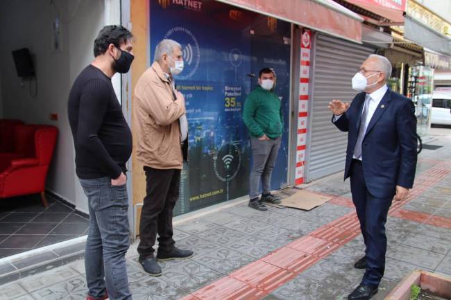 BAŞKAN TOSYALI,HER ZAMAN HALKIN İÇİNDE