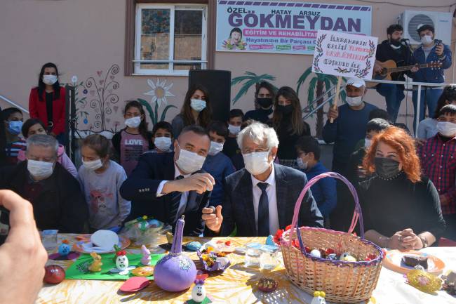 GÖKMEYDAN ÖZEL EĞİTİM VE REHABİLİTASYON MERKEZİ’NDEN “YUMURTA  BAYRAMI” ETKİNLİĞİ