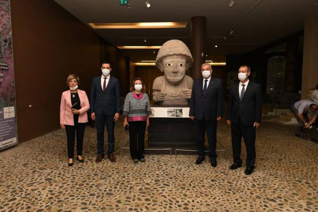 KÜLTÜR TURİZM BAKAN YARDIMCISI ÖZGÜL ÖZKAN YAVUZ,    ANTAKYA’DA İNCELEMELERDE BULUNDU 