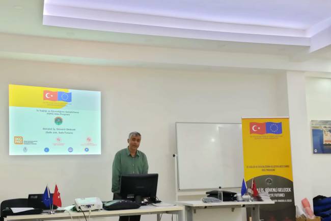 İTSO’nun da Ortağı Olduğu Güvenli İş Güveli  Gelecek Projesi Eğitimleri Devam Ediyor