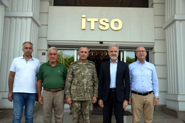 Tugay Komutanı Tuğgeneral Kılınç’tan İTSO’ya Veda Ziyareti