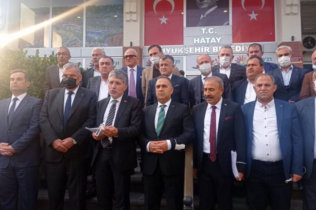 BAŞKAN YAVUZ; “ CUMHUR İTTİFAKI OLARAK HATAY’IN MENFAATLERİ İÇİN YİNE  GÖZÜMÜZ KIRPMADAN EVET DEDİK”