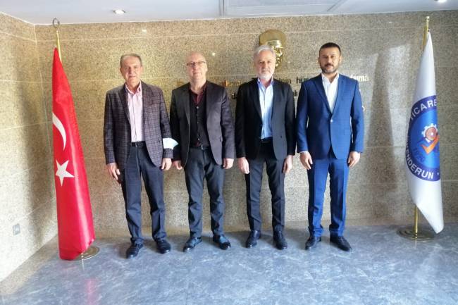 Zeybek Asansörleri Firma Sahibi Gökhan Zeybek İTSO’yu Ziyaret Etti