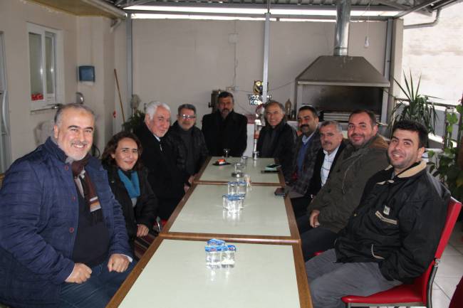 BÜYÜK BİRLİK PARTİSİ GAZETECİLERİ AĞIRLADI