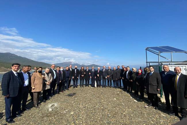 AK PARTİ HEYETİ’NDEN TAHTAKÖPRÜ BARAJINA İNCELEME