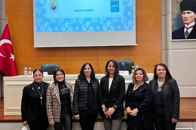 TOBB Hatay Kadın Girişimciler İl İcra Kurulu Başkanı Yeşim  Ugutmen, Türkiye&Azerbeycan İş Formuna katıldı