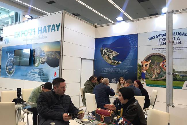 HATAY’IN GÜZELLİKLERİ ANKARA’DA BAŞKENT’TE EXPO 2021 HATAY RÜZGÂRI