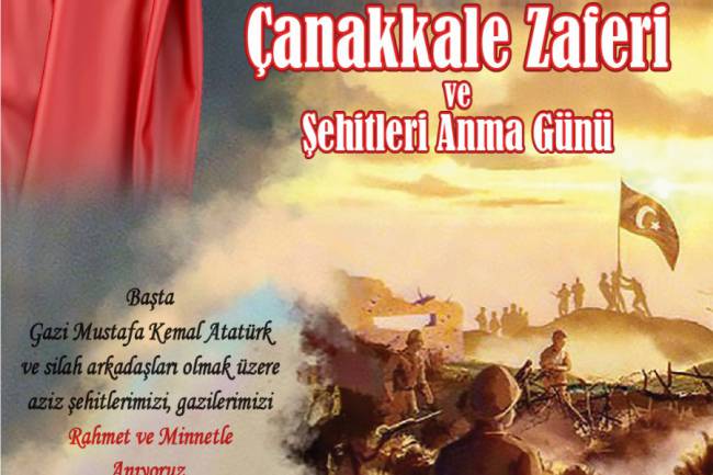 BAŞKAN TOSYALI'DAN ‘ÇANAKKALE ZAFERİ VE ŞEHİTLER GÜNÜ’ MESAJI -BELEDİYE BAŞKANI TOSYALI:ŞEHİTLERİMİZİ RAHMETLE ANIYORUZ