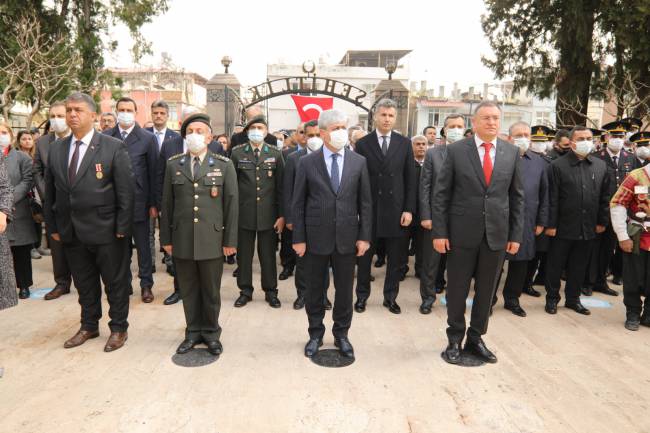 HBB BAŞKANI SAVAŞ ÇANAKKALE ZAFERİ VE ŞEHİTLER GÜNÜ TÖRENİ’NE KATILDI