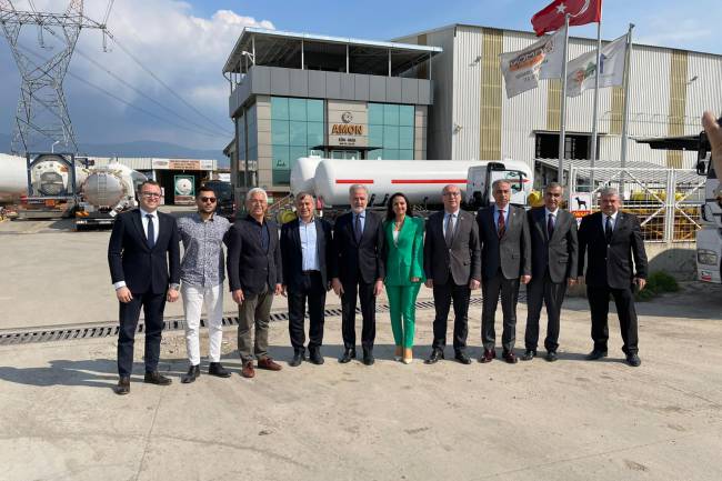 İTSO Yönetiminden Amon Kimya Makine Sanayi Şirketine Ziyaret