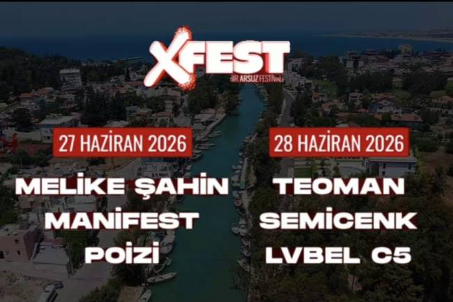 XFEST 2026 Arsuz’da Müzik Rüzgârı Estirecek