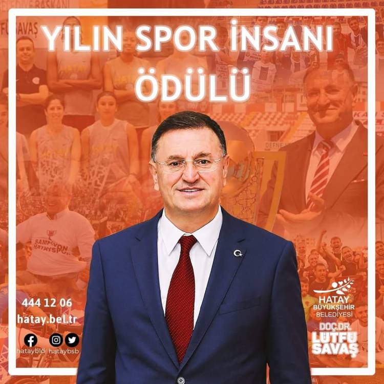 BAŞKAN SAVAŞ’IN BAŞARILARI KARŞILIKSIZ KALMIYOR LÜTFÜ SAVAŞ’A BİR ÖDÜL DAHA