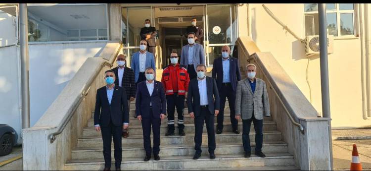 Memur Sen İl Başkanı ve Bağlı İş Kolu Temsilcilerinden Dr. Mustafa HAMBOLAT'a Ziyaret...