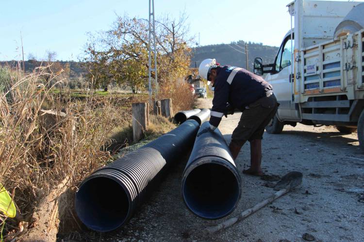 DEPLASE ÇALIŞMALARI İLE ALTYAPI DÜZENİ SAĞLANIYOR