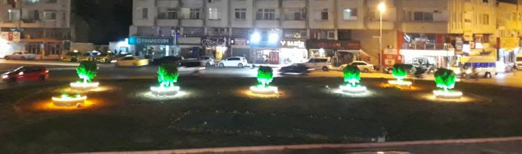 HBB KENT ESTETİĞİNE ÖNEM VERİYOR  CADDE VE SOKAKLAR IŞIL IŞIL  HATAY YENİ YILA IŞIL IŞIL GİRİYOR