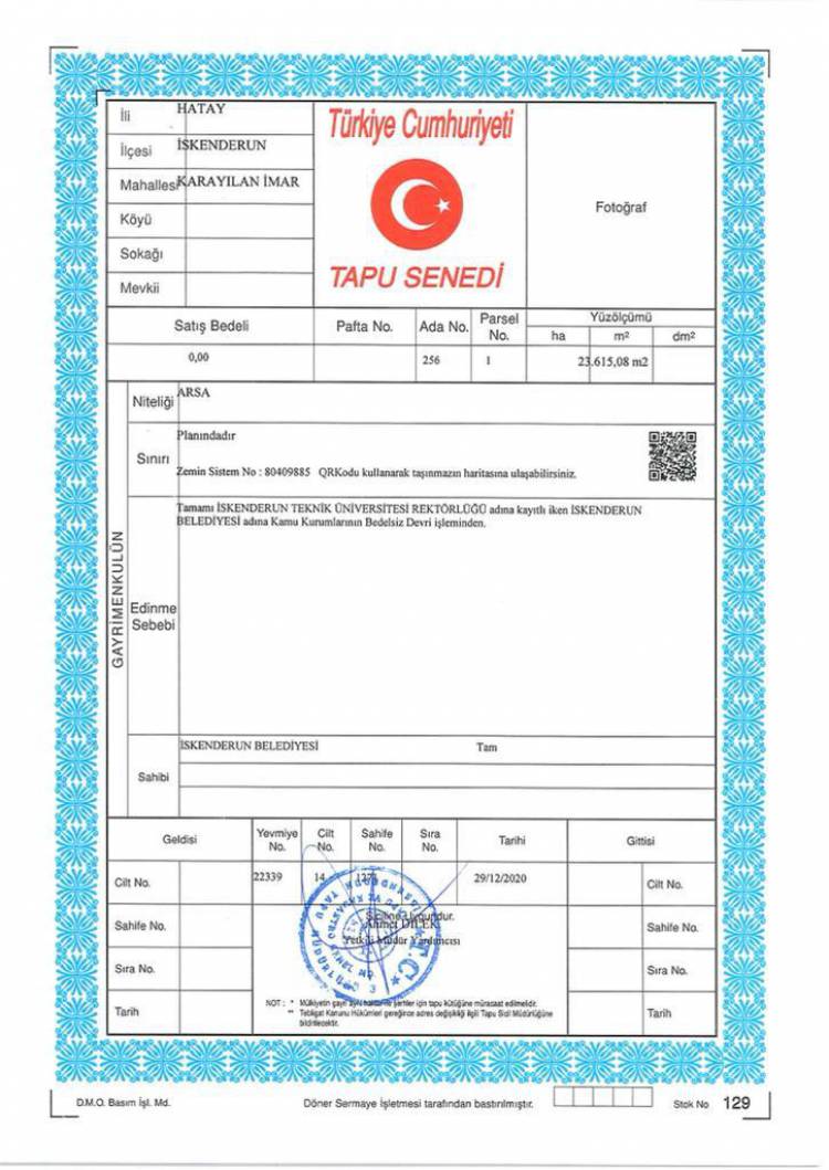 T.C. İSKENDERUN BELEDİYESİ BASIN BÜLTENİ