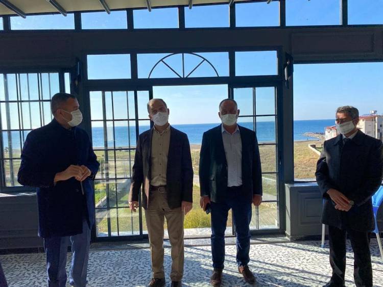 Arsuz’un En Güzel Manzaralı Kafesi Öğretmenevine Yapılıyor...