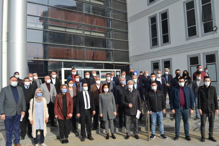 Hatay Ak Parti İl Başkanı Mehmet Yeloglu Basın Açıklaması