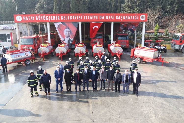 HBB’NİN GÖNÜLLÜ İTFAİYECİLERİ GÖREVE BAŞLADI  BÜYÜKŞEHİR’DEN GÖNÜLLÜ İTFAİYECİLİK ATAĞI