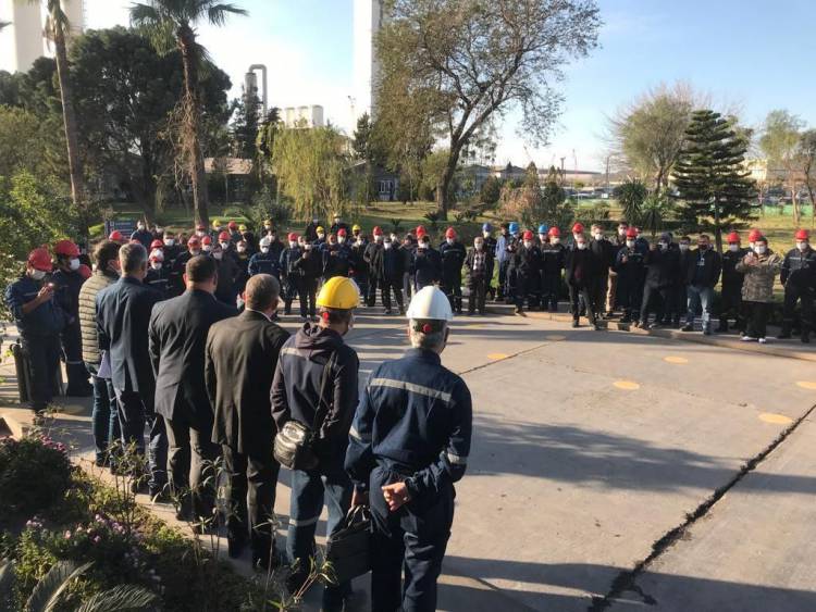 Ekinciler demir çelik de Toplu iş sözleşmesi görüşmeleri tamamlandı.