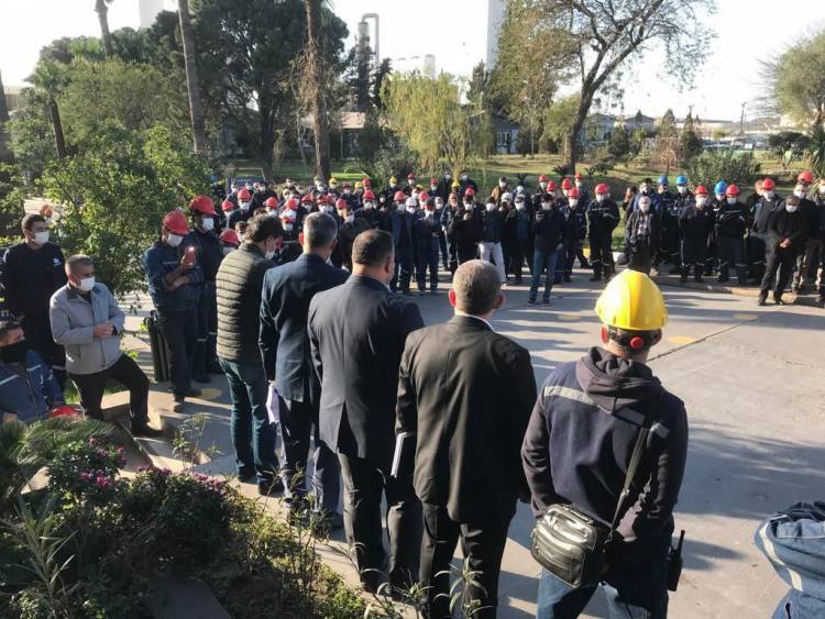 Ekinciler demir çelik de Toplu iş sözleşmesi görüşmeleri tamamlandı.