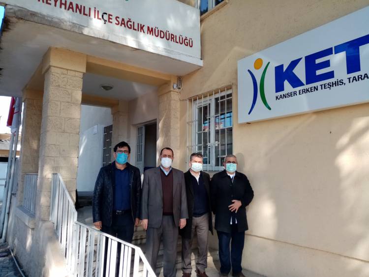 HATAY İL SAĞLIK MÜDÜRÜ Dr. Mustafa HAMBOLAT, REYHANLI’DA İNCELEMELERDE BULUNDU