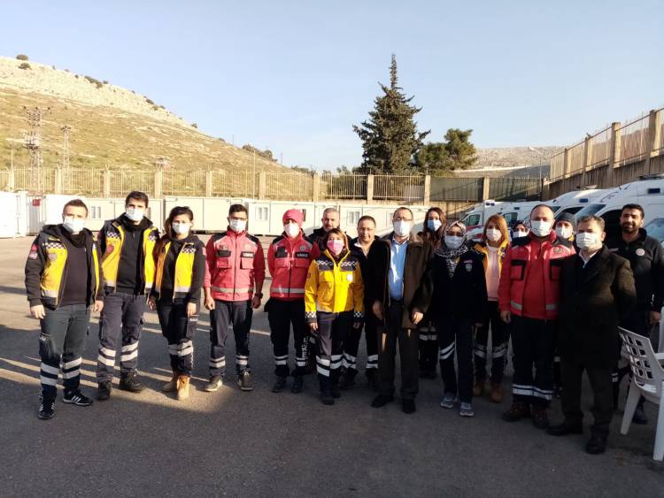 HATAY İL SAĞLIK MÜDÜRÜ Dr. Mustafa HAMBOLAT, REYHANLI’DA İNCELEMELERDE BULUNDU