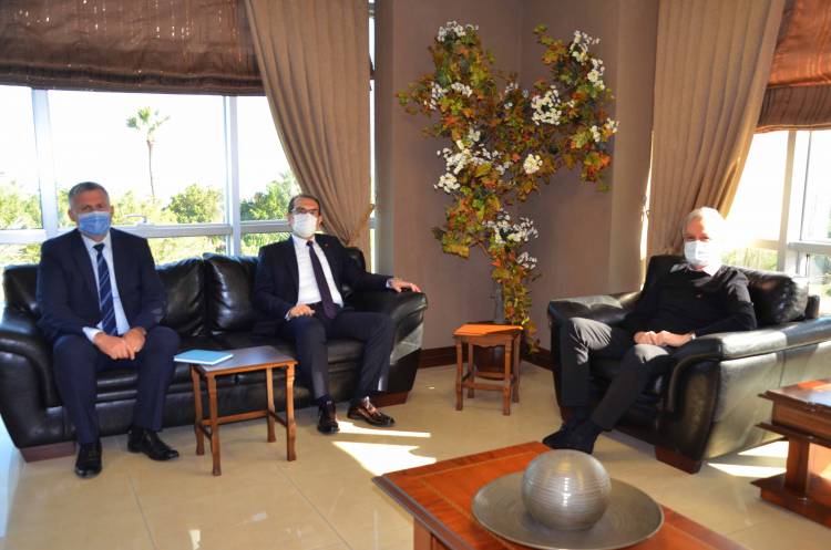 Merkez Bankası İskenderun Şube Müdürü  ALPAR’dan İTSO’ya Nezaket Ziyareti