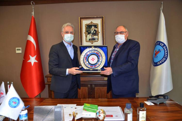 Bilecik Ticaret ve Sanayi Odasından İTSO’ya Ziyaret