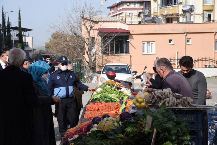 FAKIUŞAĞI SEMT PAZARI YENİ YERİNDE FAALİYETE GEÇTİ