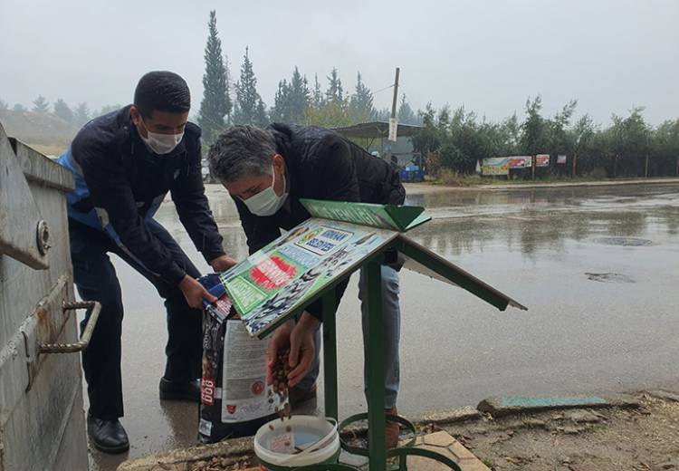 BAŞKAN YAVUZ SOKAK HAYVANLARINI KORUMAYA VE SAHİP ÇIKMAYA DEVAM EDİYOR