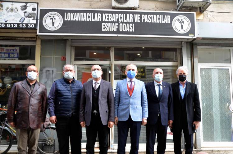 İTSO Başkanı Yılmaz Kaymakam Yönden ile birlikte  Esnaf Oda Başkanlarını Sorunlarını Dinledi