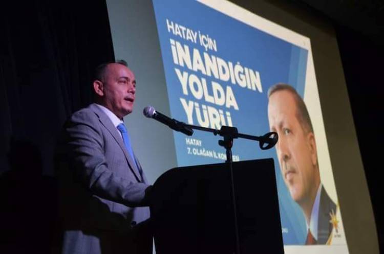 HATAY AK PARTİ İL BAŞKANI ADEM YEŞİLDAL İSKENDERUNDA PARTİ TEŞKİLATIYLA BİR ARAYA GELDİ 