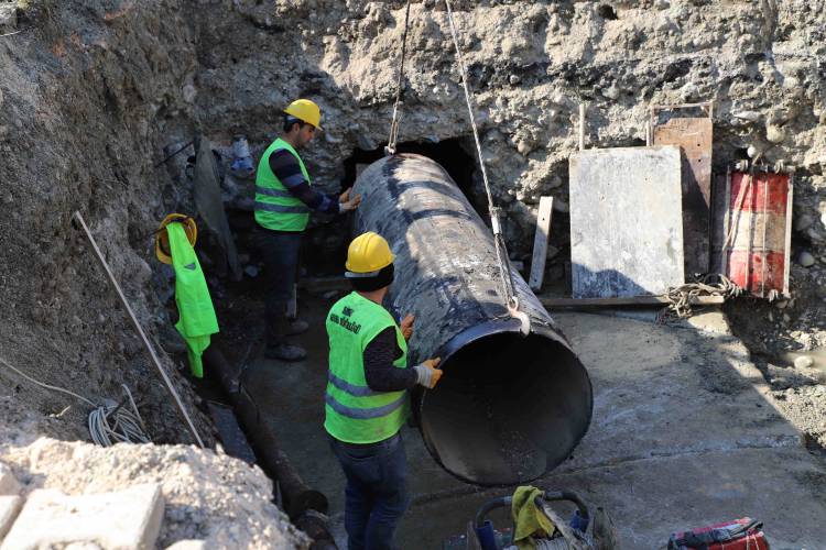 TAVLA VE YENİÇAĞ İÇİN İÇME SUYU BAĞLANTI YOLU AÇILDI