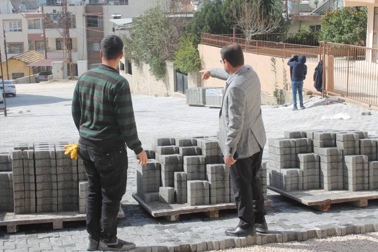 SAMANDAĞ BELEDİYE BAŞKANI AV. REFİK ERYILMAZ ÇALIŞMALARI YERİNDE İNCELEDİ