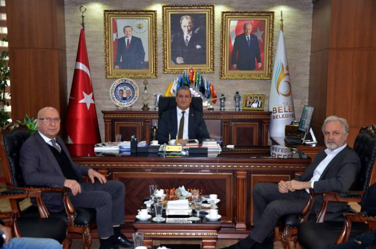 İTSO Yönetiminden Belen Belediye Başkanı Gül’e Ziyaret “İskenderun-Belen Esnafı Modern Sanayi Sitesine Kavuşacak”