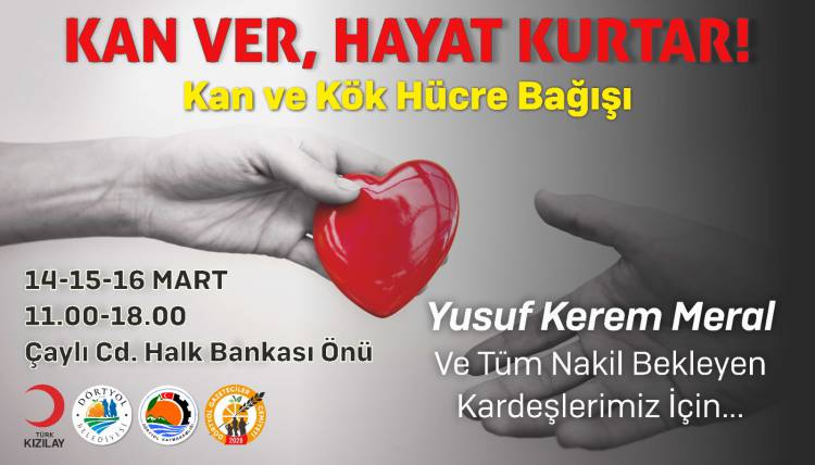 HAYDİ DÖRTYOL, YUSUF KEREM MERAL’E UMUT OL!