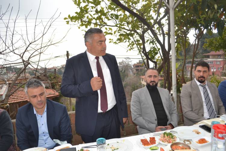 Batıayaz’da bugün muhtarlarla bir araya geldik.