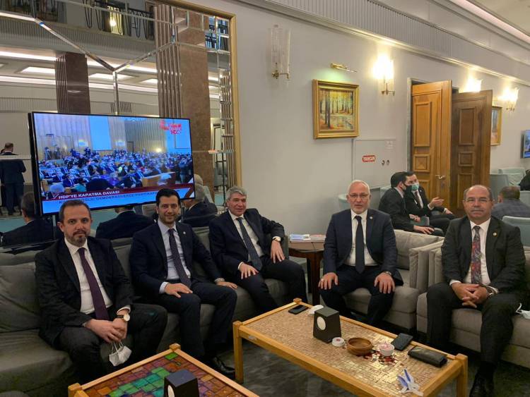 BELEDİYE BAŞKANI FATİH TOSYALI ANKARA'DA