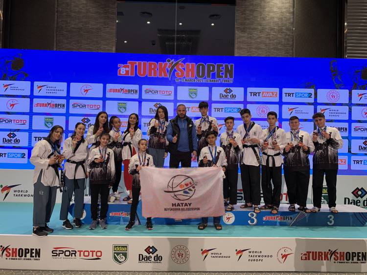 HATAYLI TAEKWONDOCULAR TURNUVAYA DAMGA VURDU HATAY BÜYÜKŞEHİR BELEDİYESPOR’DAN BİR BÜYÜK BAŞARI DAHA