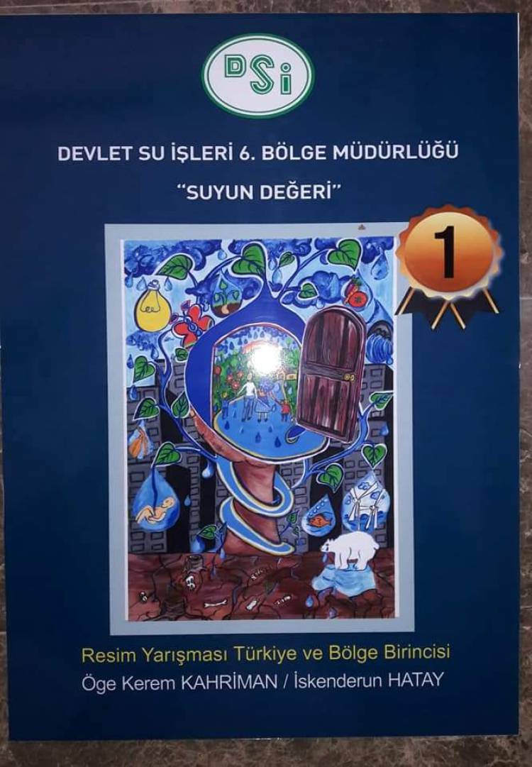 ÖZEL İSKENDERUN SINAV ORTAOKULU ÖĞRENCİSİ AKDENİZ BÖLGE 1.Sİ OLDU