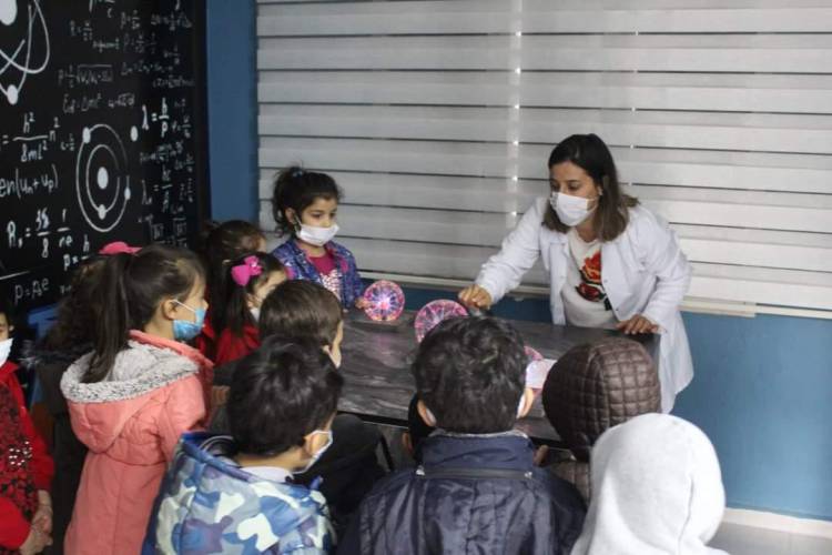 ANTAKYA BELEDİYESİ BİLİM MERKEZİ DERSLERE BAŞLIYOR 