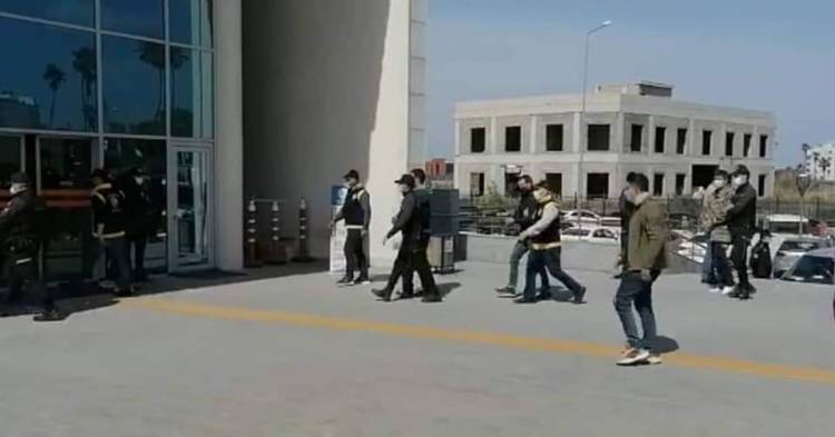 Hatay 'da yakalama kararı bulunan 9 kişiden 7'si tutuklandı. 