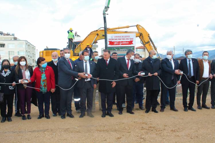 SAMANDAĞ 'IN EN ÖNEMLİ PROJESİNİN TEMELİ ATILDI